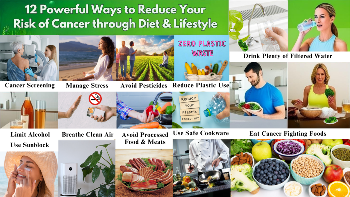 12 ways to reduce your cancer risk with diet and lifestyle